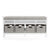 G76802 Martha Stewart Living and Learning Kids' Storage Bench White Front | Linen White