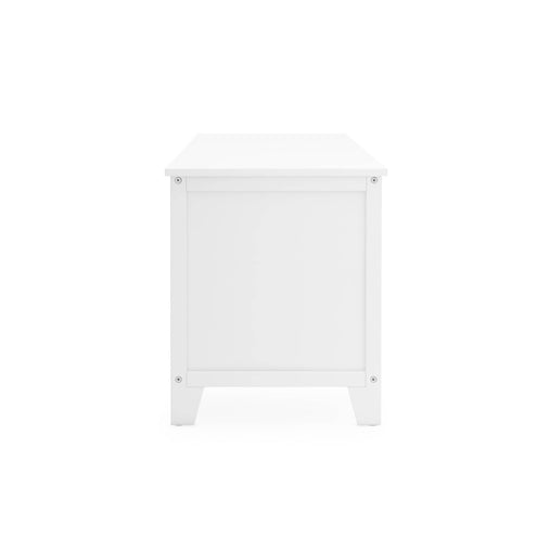 G76803 Martha Stewart Living and Learning Kids' Media Console White_Side | Creamy White