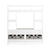 G76806 Martha Stewart Living and Learning Kids' Storage System White_Back | Creamy White