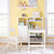 G76811 MSL&L Media System with Desk White Env 1 | Creamy White