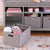 G76902 Gray Storage Bench Environmental 3 Detail | Gray