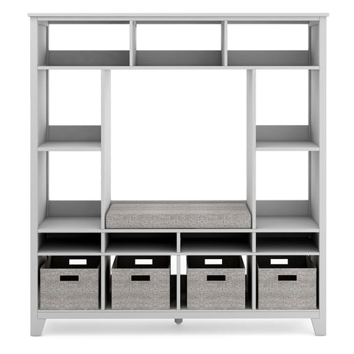 G76906 Martha Stewart Living and Learning Kids' Storage System Gray Front | Gray