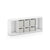 G77104 Martha Stewart Crafting Kids Cubby Organizer White | Creamy White
