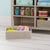 G77202 Martha Stewart Crafting Kids Double Open Storage Gray Env Bin Detail | Gray