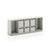 G77204 Martha Stewart Crafting Kids Cubby Organizer Gray | Gray
