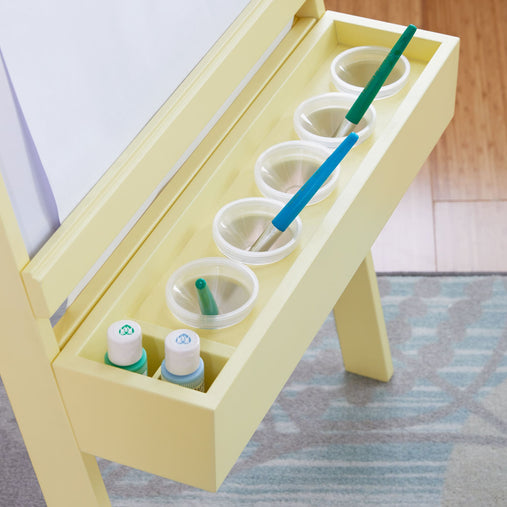 G77309 Martha Stewart Crafting Kids Easel Yellow Env Detail 2 | Pastel Yellow
