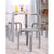 G81047 Nordic Table and Chairs Environmental Chair | Gray