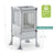 G97337 Contemporary Kitchen Helper Gray Dimension  Greenguard | Gray