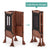 G97340 Contemporary Kitchen Helper Walnut Folding | Walnut
