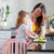 G97344 Contemporary Kitchen Helper Stool Pink Lifestyle 3 | Pink