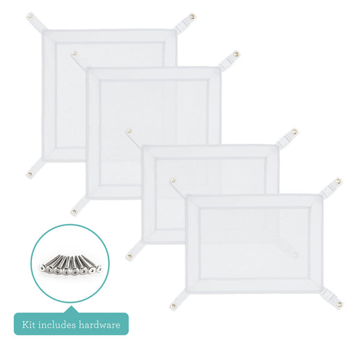 G97429 Double Keeper Kit White Main Image | White