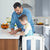 G97500  Martha Stewart Kitchen Helper White Lifestyle_Detail | Creamy White