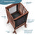 G97547 Kitchen Helper Features Contemporary Walnut | Walnut