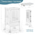 G97548_Dimensions folds flat_Contemporary_White | White