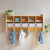 G80421 EdQ 10-Section Wall Mounted Locker Natural Env 1299 Front | Natural