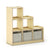 G92210 Curated Storage 3-2-1 Tier Natural Silo 1 Main | Natural