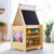 G51091 Desk to Easel Art Cart Natural Env 0100 | Natural