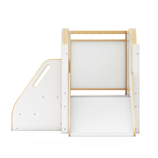 G97113 EdQ Toddler Up Down and All Around Loft White Silo 2 Side A | White
