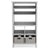 G76905 Martha Stewart Living and Learning Kids' Tall Bookcase Gray Front | Gray