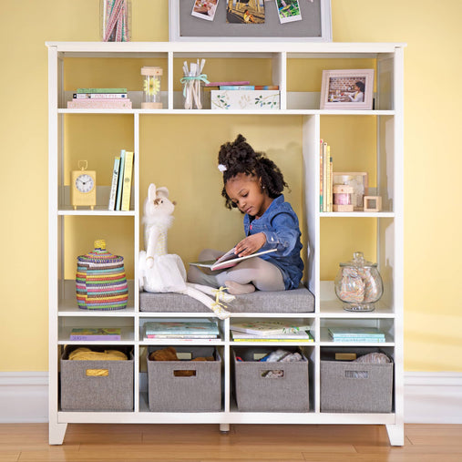 G76806 MSL&L Storage System White Lifestyle 2 | Linen White