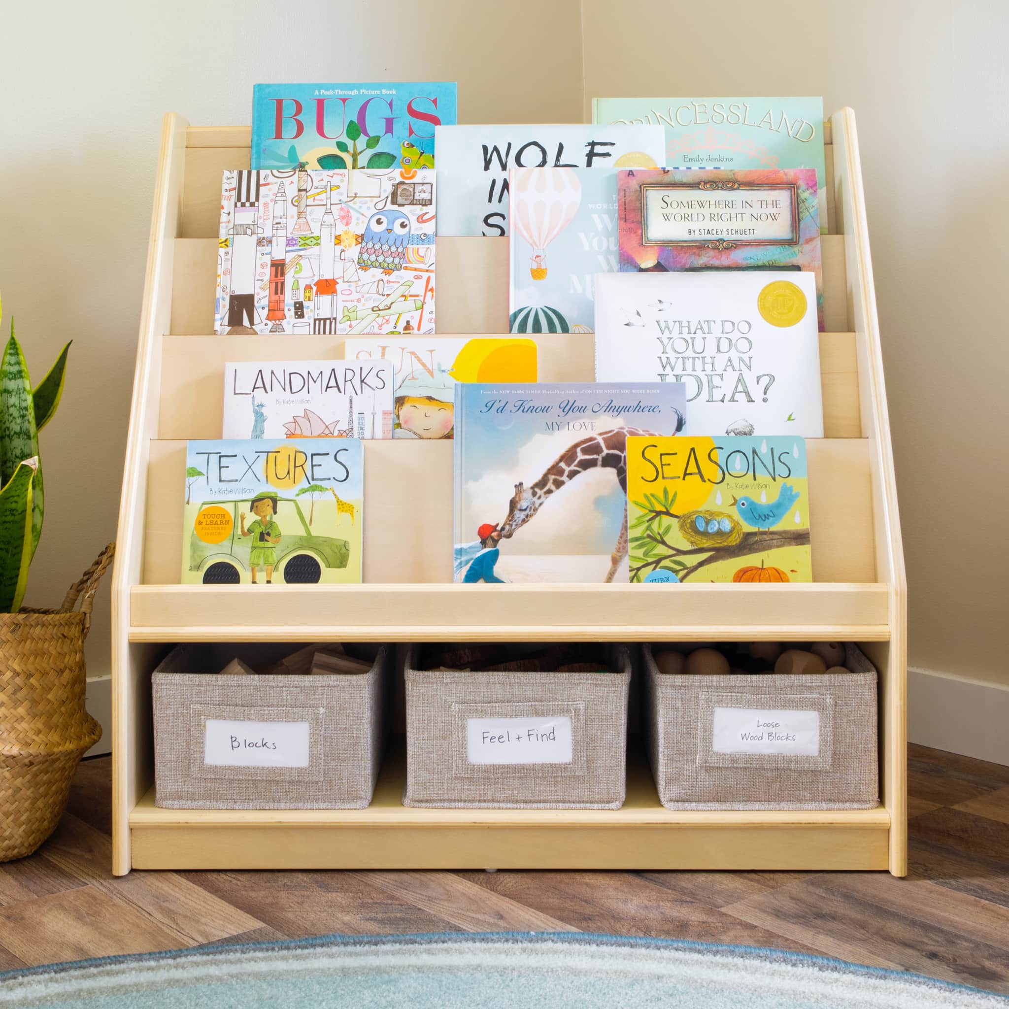EdQ Book and Bin Display – Guidecraft