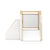G97113 EdQ Toddler Up Down and All Around Loft White Silo 2 Side A | White
