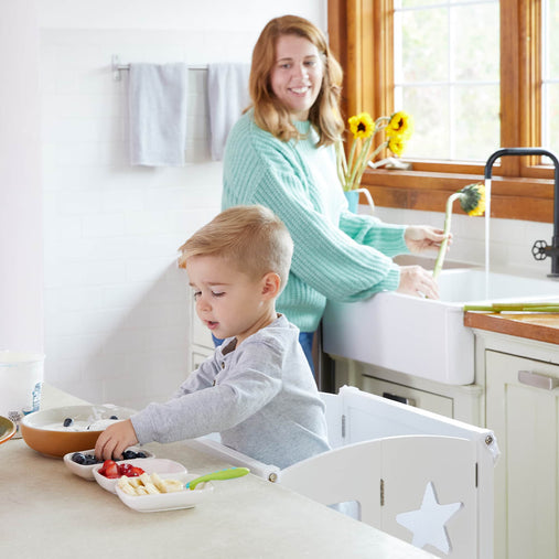 G97324 Classic Kitchen Helper White Lifestyle 4 | White