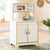 G80434 EdQ Kitchen Microwave and Cupboard White Env 5062 | White