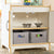 G80434 EdQ Kitchen Microwave and Cupboard White Env 5068 | White