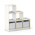 G92211 Curated Storage 3-2-1 Tier White Silo 1 Main | White
