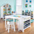 G76809  Art Table Environmental White | Linen White
