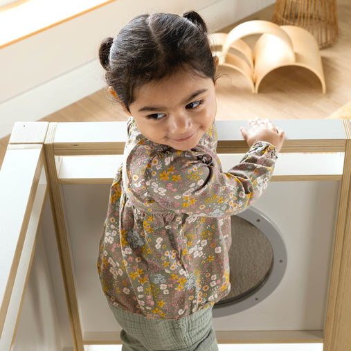 G97113 EdQ Toddler Up Down and All Around Loft Lifestyle 5748 | White