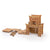 G6114 Tabletop Notch Blocks Eastern 87 pc. set Studio 2 | 87