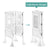 G97324 Classic Kitchen Helper White Folding | White