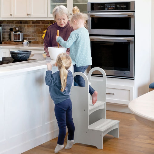G97021 High Rise Step Up Gray Lifestyle 5 | Gray