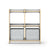 G92217 Curated Storage 2×2 Unit White Silo 2 Front | White