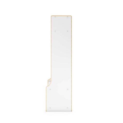 G80416 EdQ 5-Section Locker with Bench White Silo 2 Side | White