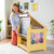G51091 Desk to Easel Art Cart Natural Lifestyle 4013 | Natural