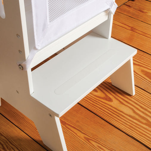 G98312 Jr Contemporary Kitchen Helper White Feature Detail 6697 | White