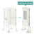 G97341 Contemporary Kitchen Helper Ivory Folding | Ivory