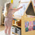 G51091 Desk to Easel Art Cart Natural Lifestyle 3938 | Natural