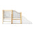 G97113 EdQ Toddler Up Down and All Around Loft White Silo 2 Front | White