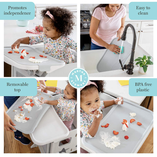 MS Kitchen Helper Tray Bundle Features | Taupe