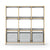 G92213 Curated Storage 3×3 Unit White Silo 2 Front | White