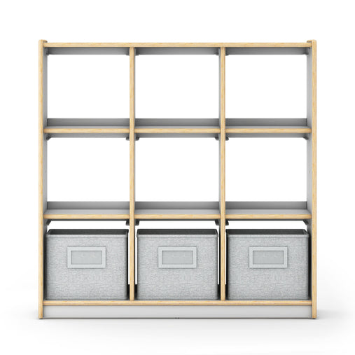 G92213 Curated Storage 3×3 Unit White Silo 2 Front | White