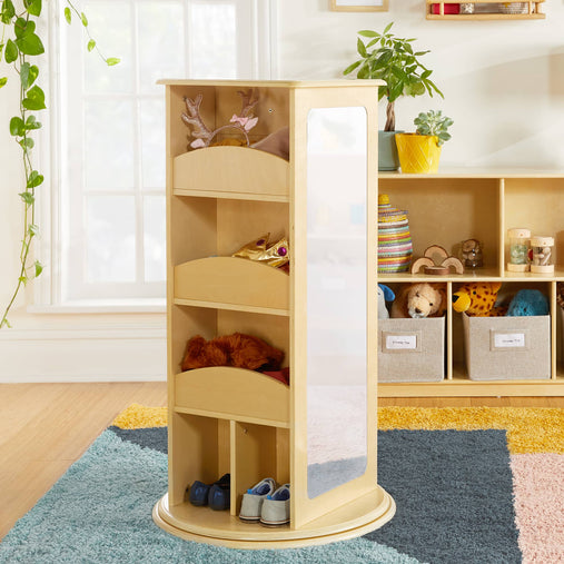 G99302 Rotating Dress Up Storage Natural Main Env | Natural