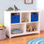 G85707 Classic Book Shelf Environmental Quarter | White