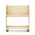G80334 EdQ Book Cart Natural 2 Front | Natural