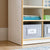 G80410 EdQ 3-Section Locker White Env 1969 SHARED Bottom Bin Detail | White