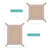 G97427 Keeper Kit Tan Dimensions | Tan